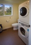 Laundry room with full-sized washer and dryer